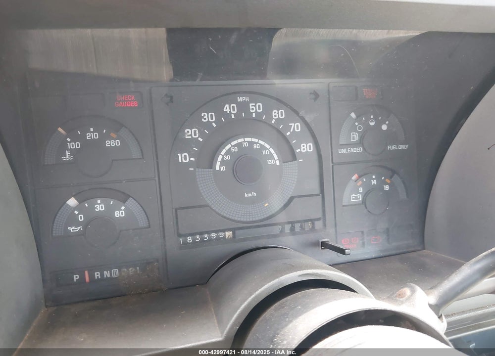 1989 CHEVROLET GMT-400 K1500 VIN: 1GCDK14K6KE191653
