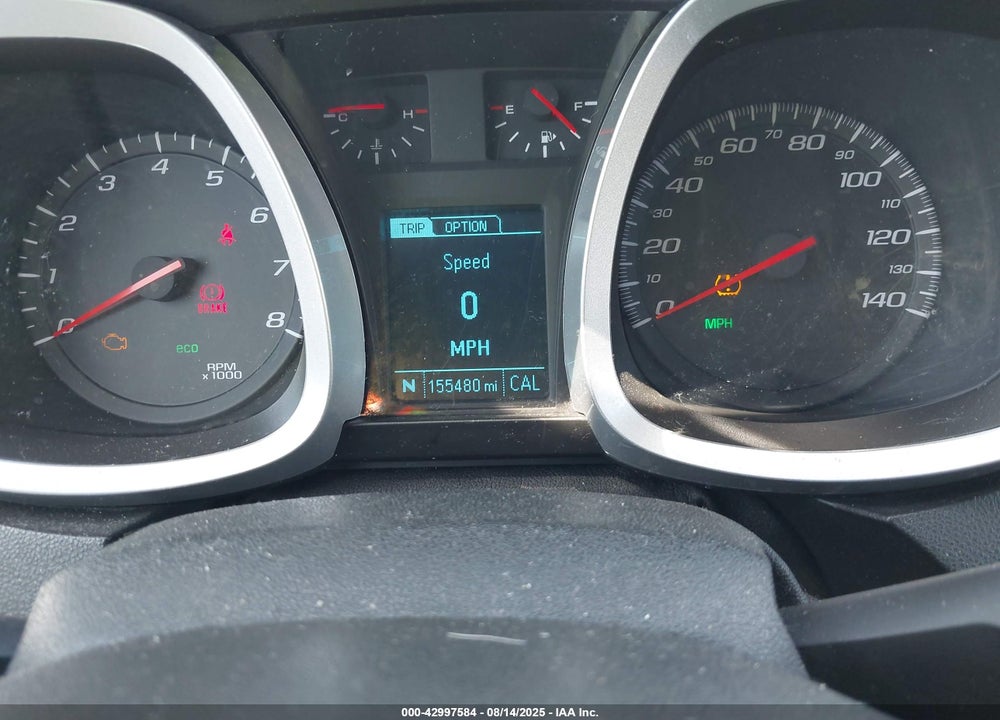 2015 CHEVROLET EQUINOX 1LT VIN: 2GNALBEK2F6145839