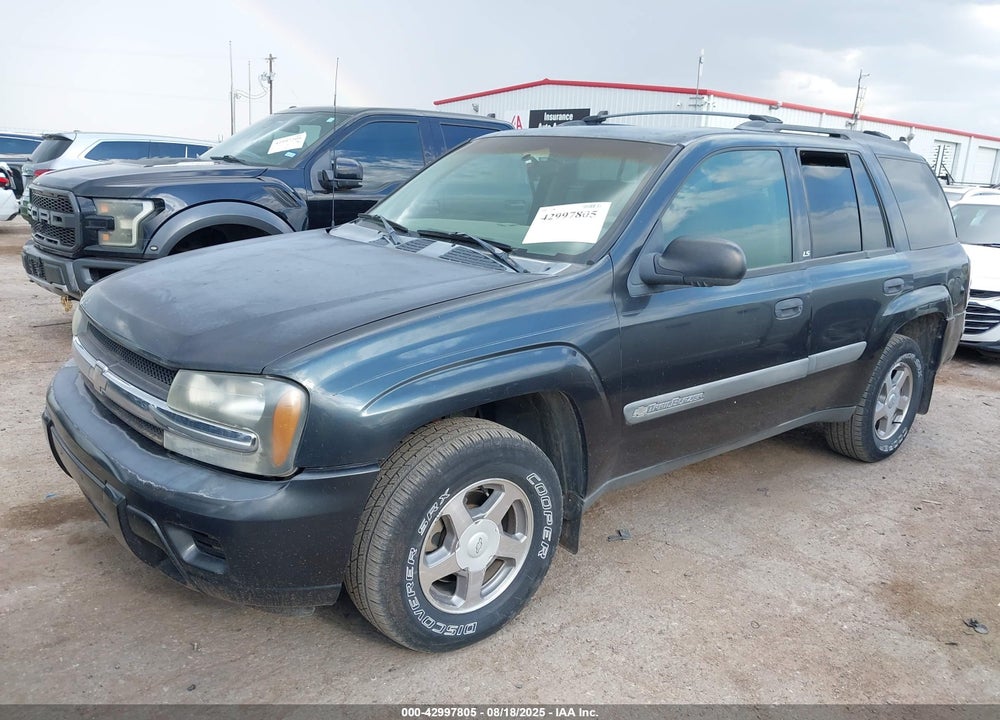 2004 CHEVROLET TRAILBLAZER LS VIN: 1GNDS13SX42138869