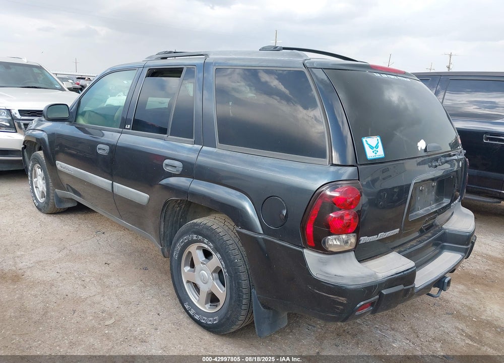 2004 CHEVROLET TRAILBLAZER LS VIN: 1GNDS13SX42138869