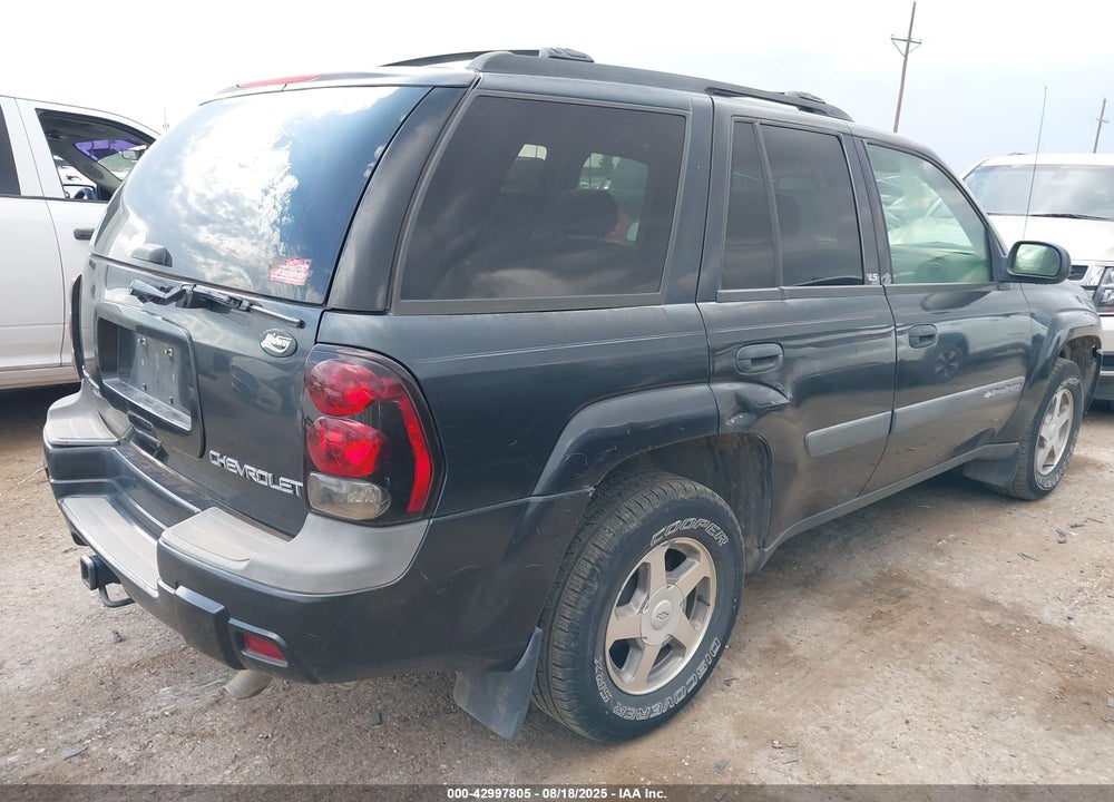 2004 CHEVROLET TRAILBLAZER LS VIN: 1GNDS13SX42138869