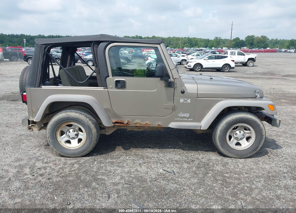 2006 JEEP WRANGLER X VIN: 1J4FA39S76P747053
