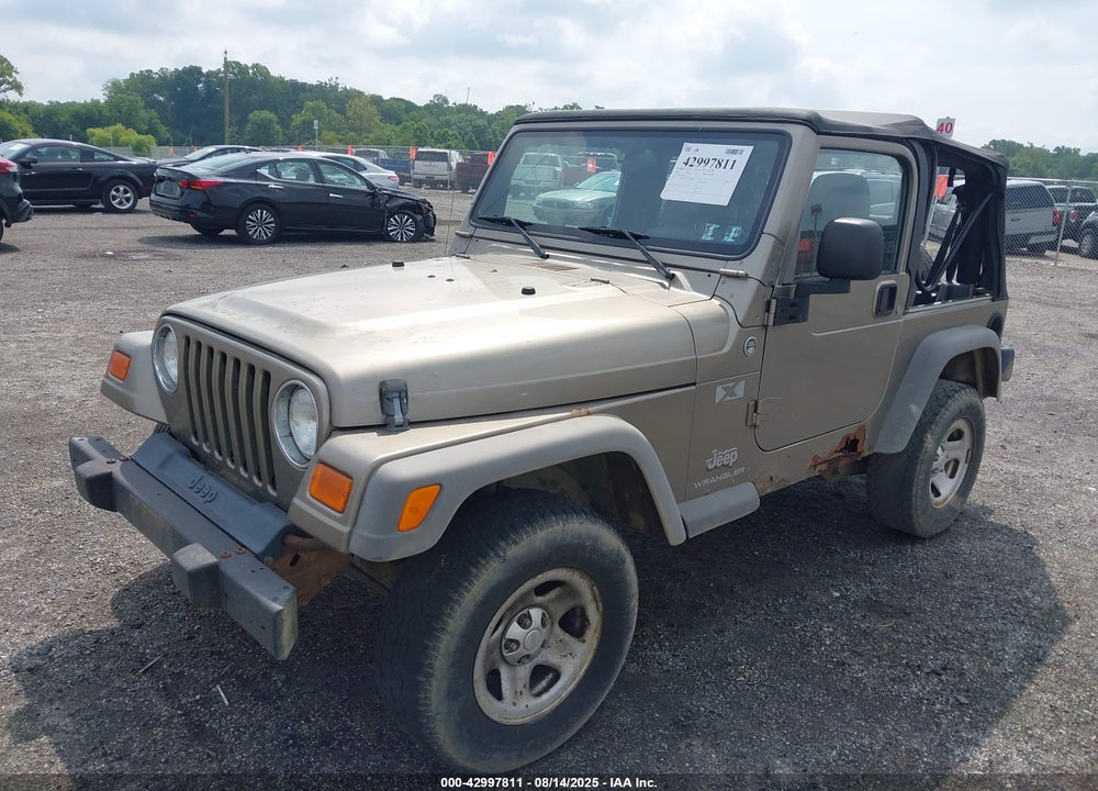 2006 JEEP WRANGLER X VIN: 1J4FA39S76P747053