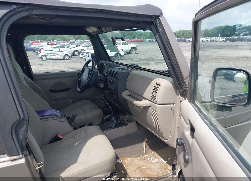 2006 JEEP WRANGLER X VIN: 1J4FA39S76P747053