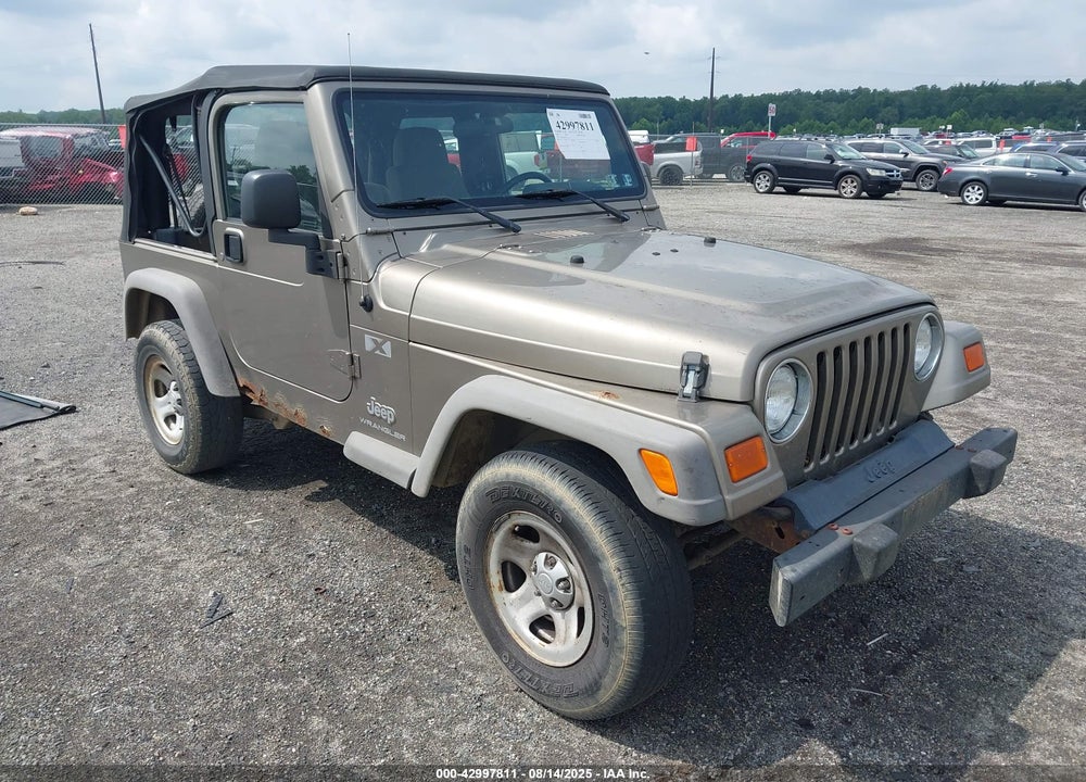 2006 JEEP WRANGLER X VIN: 1J4FA39S76P747053