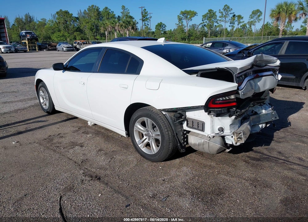 2023 DODGE CHARGER SXT VIN: 2C3CDXBG4PH651372
