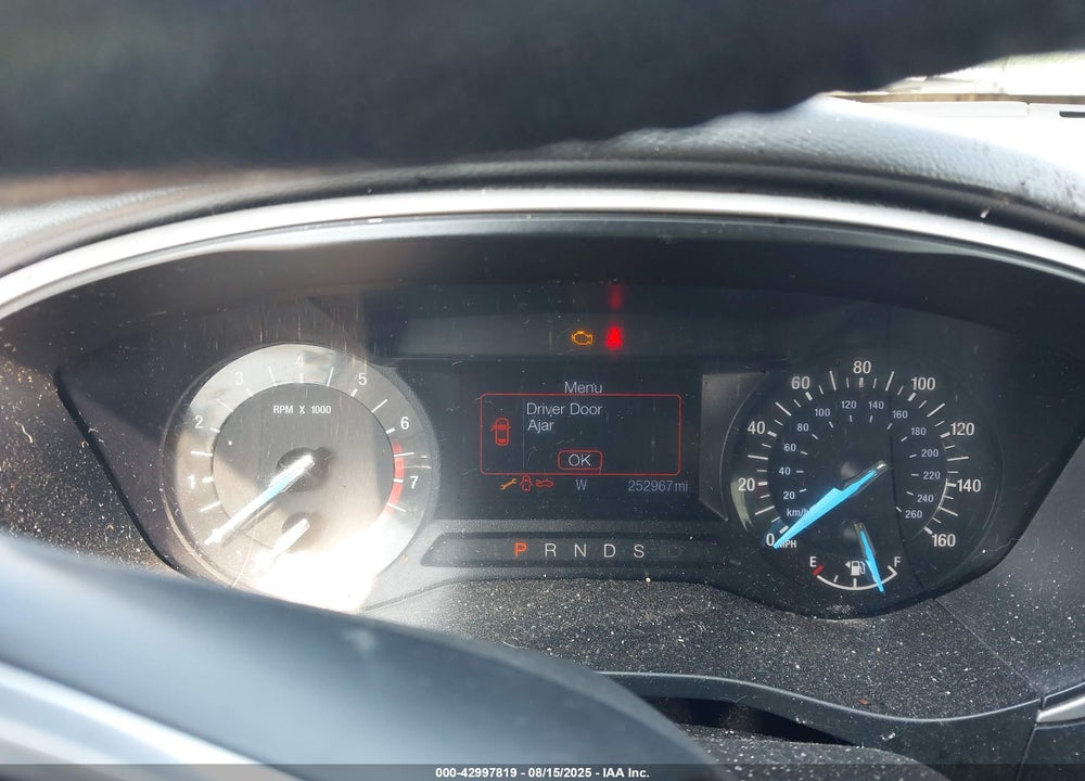 2013 FORD FUSION VIN: 3FA6P0HR3DR161754