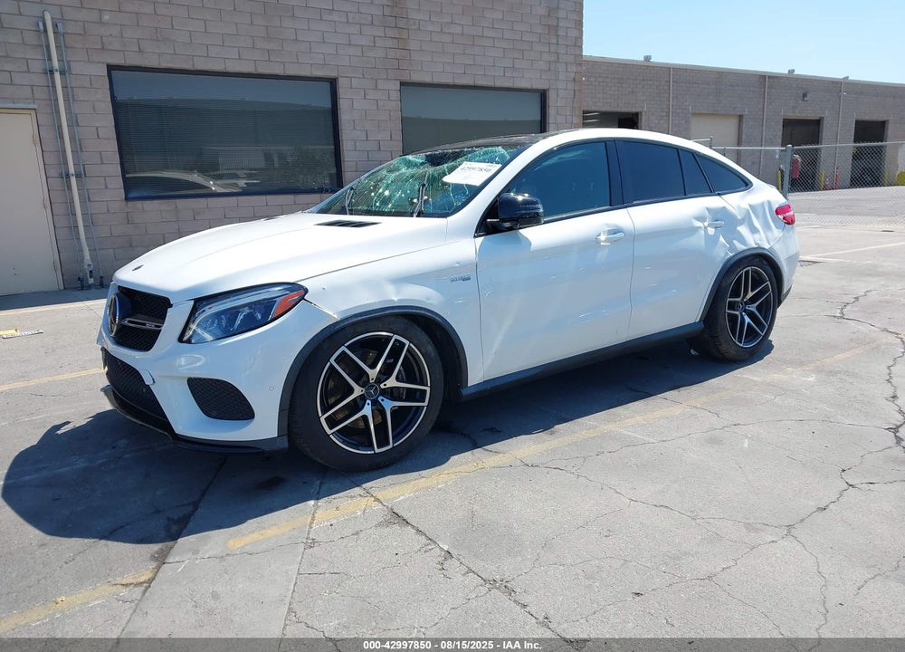 2019 MERCEDES-BENZ AMG GLE 43 COUPE 4MATIC VIN: 4JGED6EBXKA155980