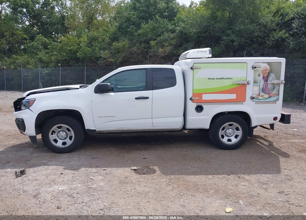 2021 CHEVROLET COLORADO 4WD LONG BOX WT VIN: 1GCHTBEN6M1290559