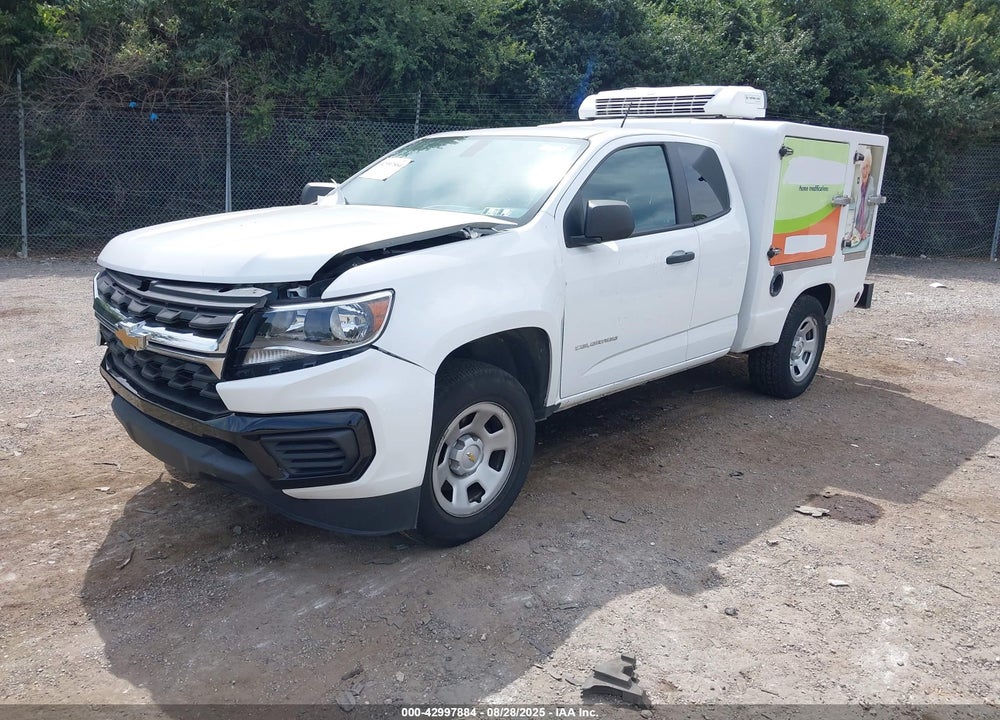 2021 CHEVROLET COLORADO 4WD LONG BOX WT VIN: 1GCHTBEN6M1290559