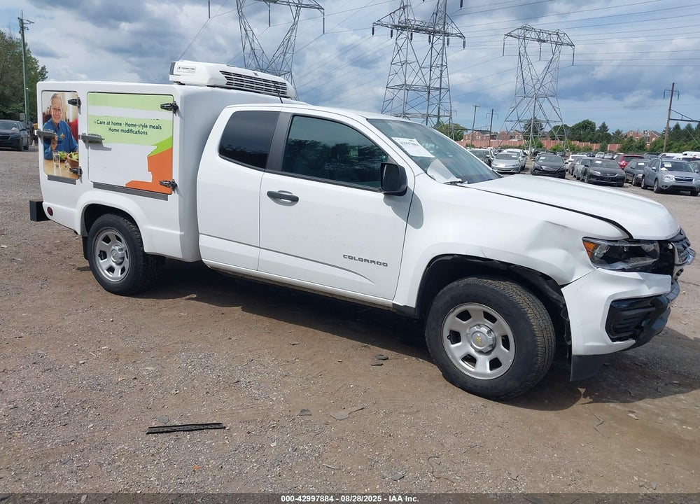 2021 CHEVROLET COLORADO 4WD LONG BOX WT VIN: 1GCHTBEN6M1290559