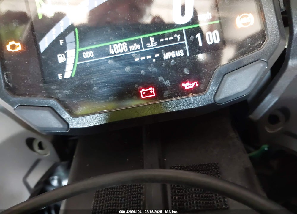 2025 KAWASAKI ZX636 K VIN: JKBZXJJ19SA026695