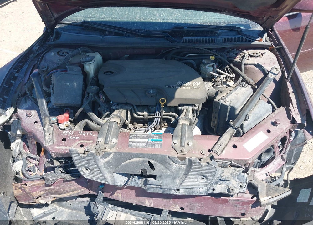 2007 CHEVROLET IMPALA LTZ VIN: 2G1WU58R979283456