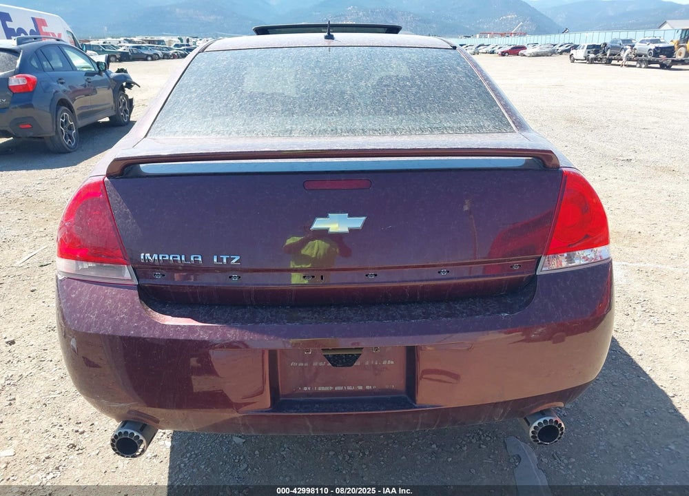 2007 CHEVROLET IMPALA LTZ VIN: 2G1WU58R979283456