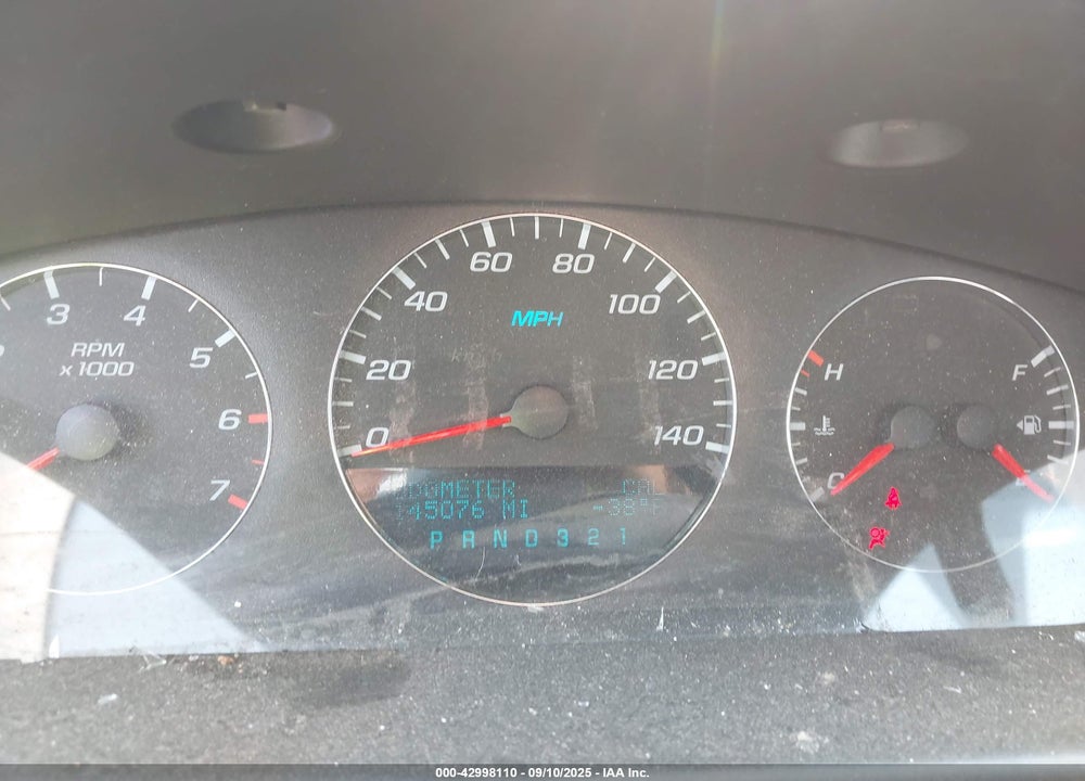 2007 CHEVROLET IMPALA LTZ VIN: 2G1WU58R979283456
