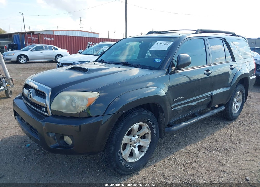 2007 TOYOTA 4RUNNER SPORT V8 VIN: JTEZT14R370027759