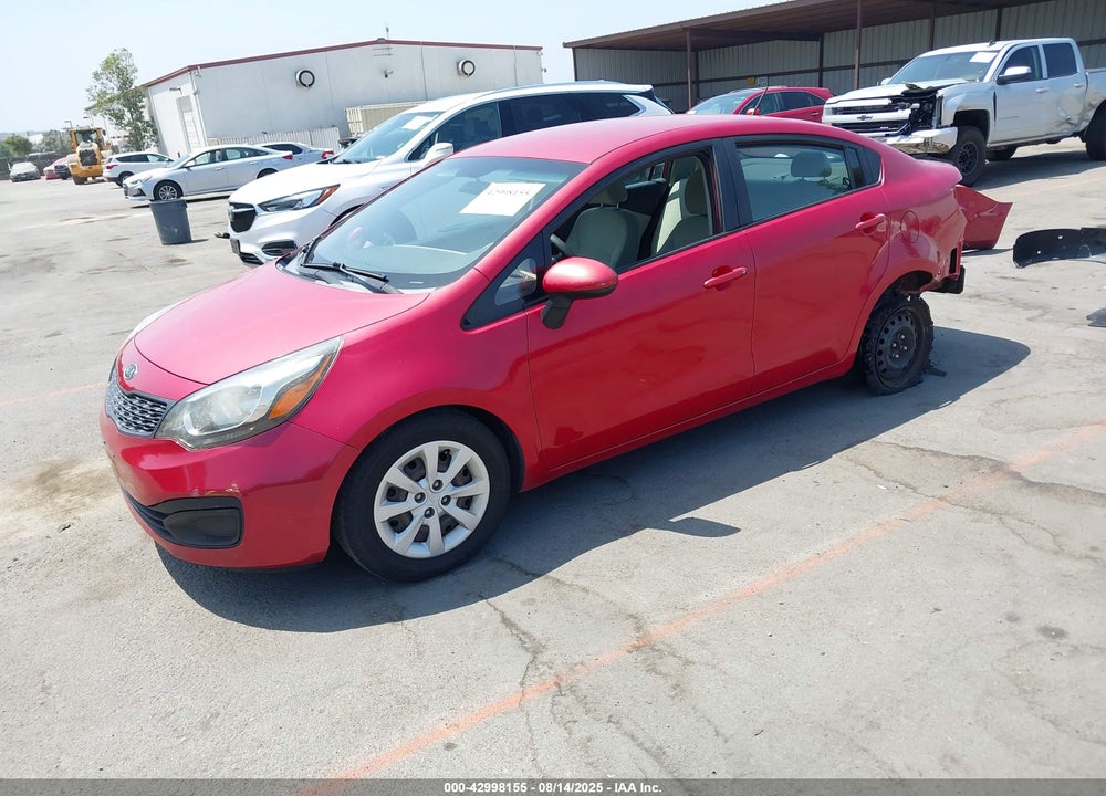 2012 KIA RIO LX VIN: KNADM4A36C6073104