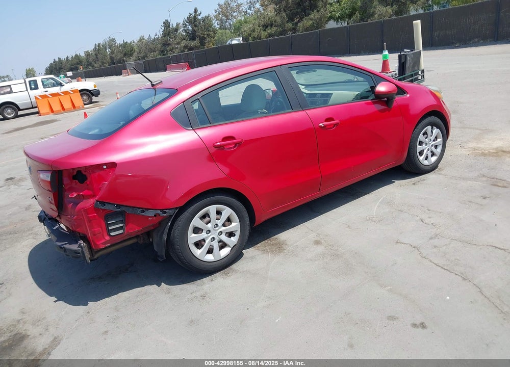 2012 KIA RIO LX VIN: KNADM4A36C6073104