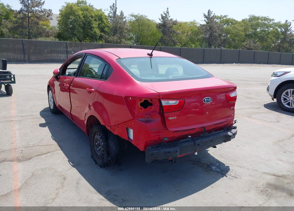 2012 KIA RIO LX VIN: KNADM4A36C6073104