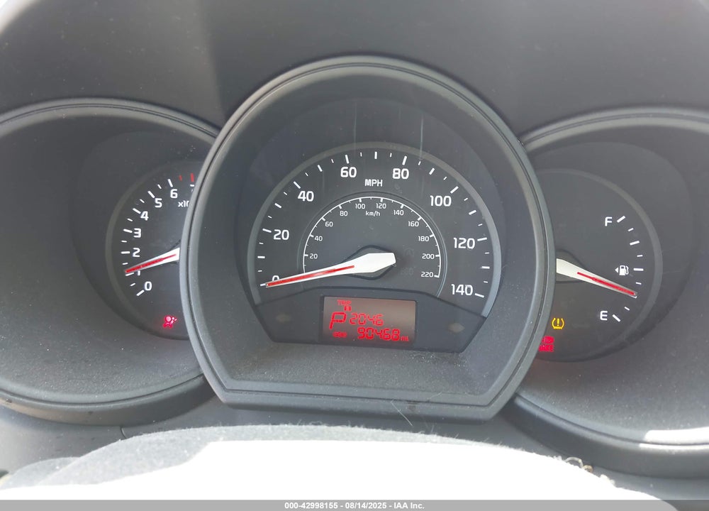 2012 KIA RIO LX VIN: KNADM4A36C6073104