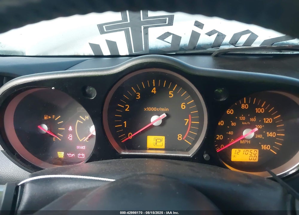 2003 NISSAN 350Z TOURING VIN: JN1AZ34D43T114985