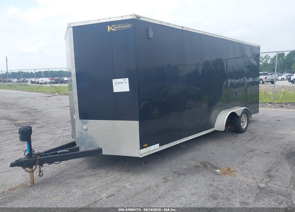 2019 KAUFMAN TRAILERS 152377 VIN: 5VGEN1820KL001316