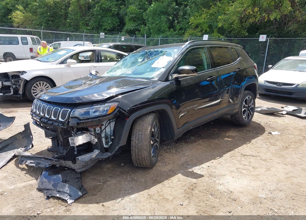 2022 JEEP COMPASS VIN: 3C4NJDCB8NT110084