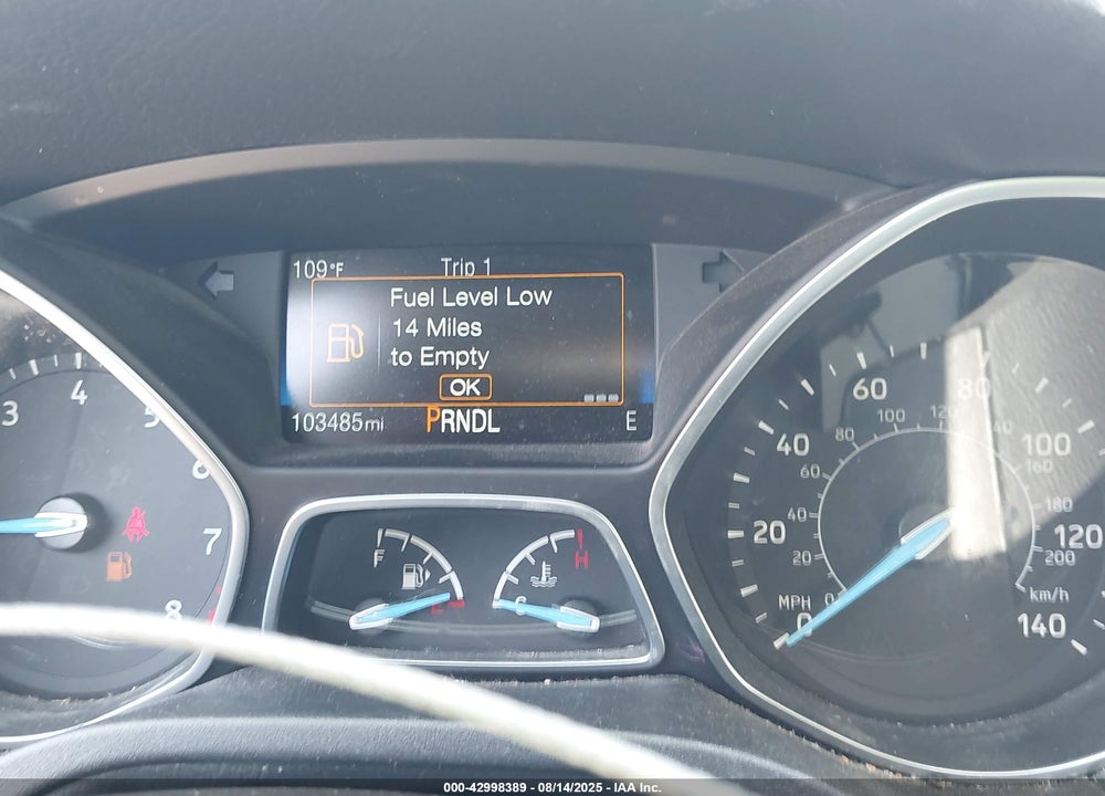 2017 FORD FOCUS VIN: 1FADP3K24HL232629