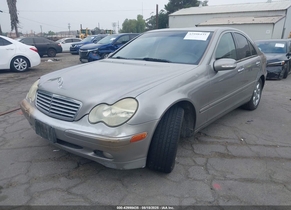 2004 MERCEDES-BENZ C 240 VIN: WDBRF61J14A563427