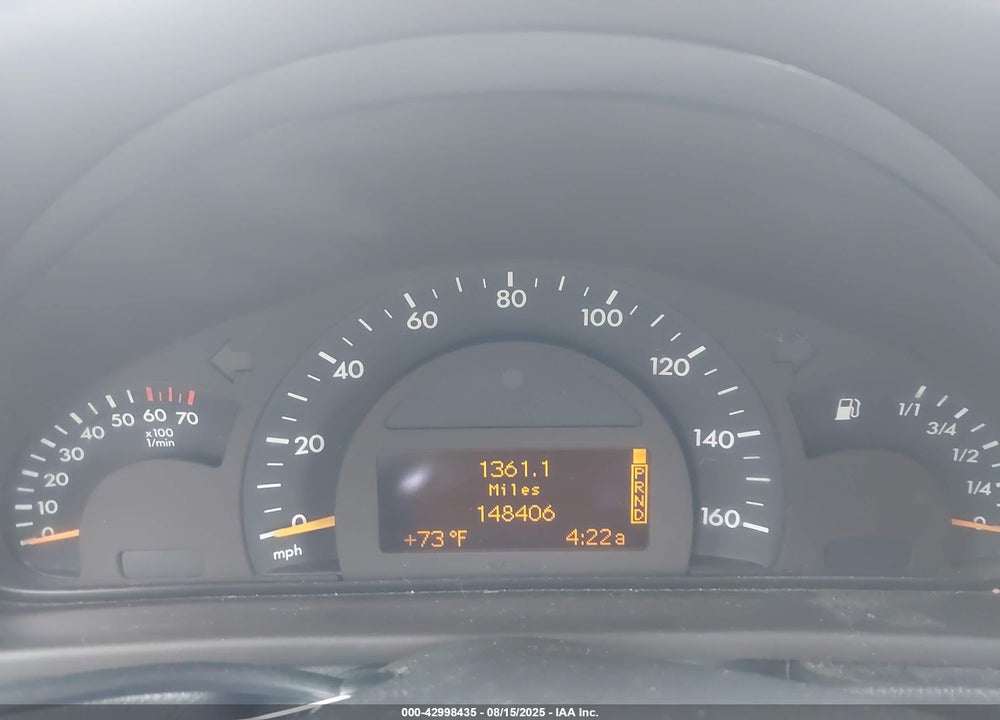 2004 MERCEDES-BENZ C 240 VIN: WDBRF61J14A563427