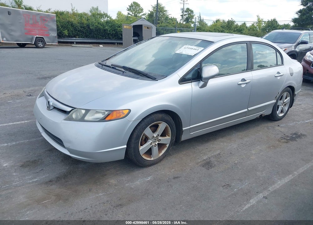 2007 HONDA CIVIC VIN: 1HGFA168X7L008255
