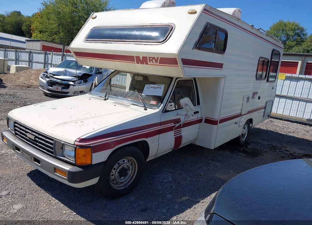 1984 TOYOTA PICKUP COMMERCIAL/CAMPER RN55 VIN: JT5RN55D6E0034478