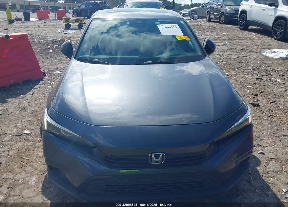 2022 HONDA CIVIC VIN: 2HGFE1F72NH310516