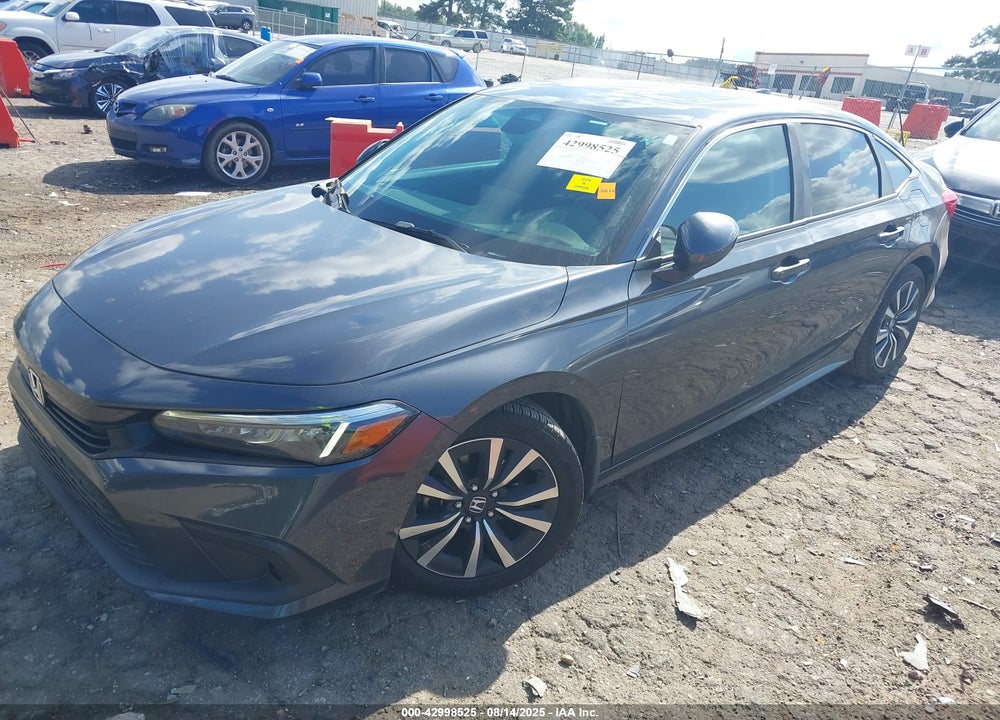 2022 HONDA CIVIC VIN: 2HGFE1F72NH310516