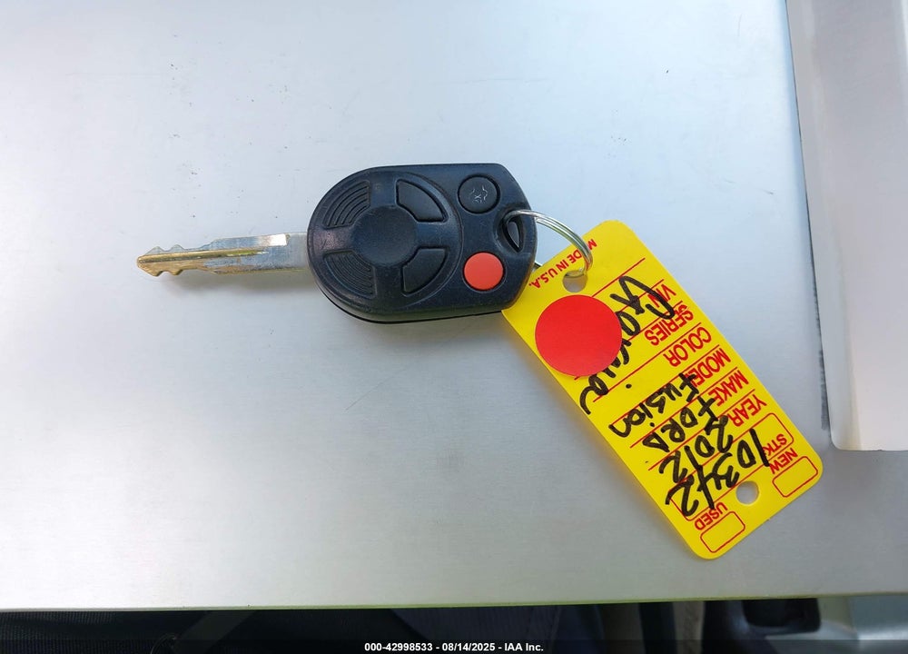 2012 FORD FUSION VIN: 3FAHP0HA3CR249530