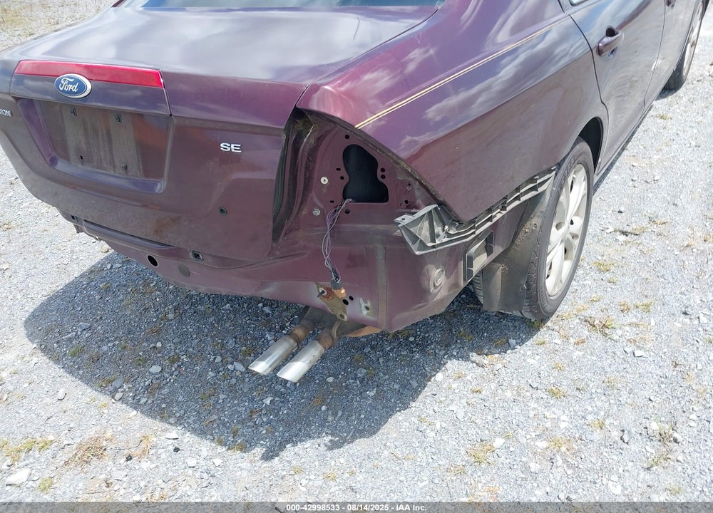 2012 FORD FUSION VIN: 3FAHP0HA3CR249530