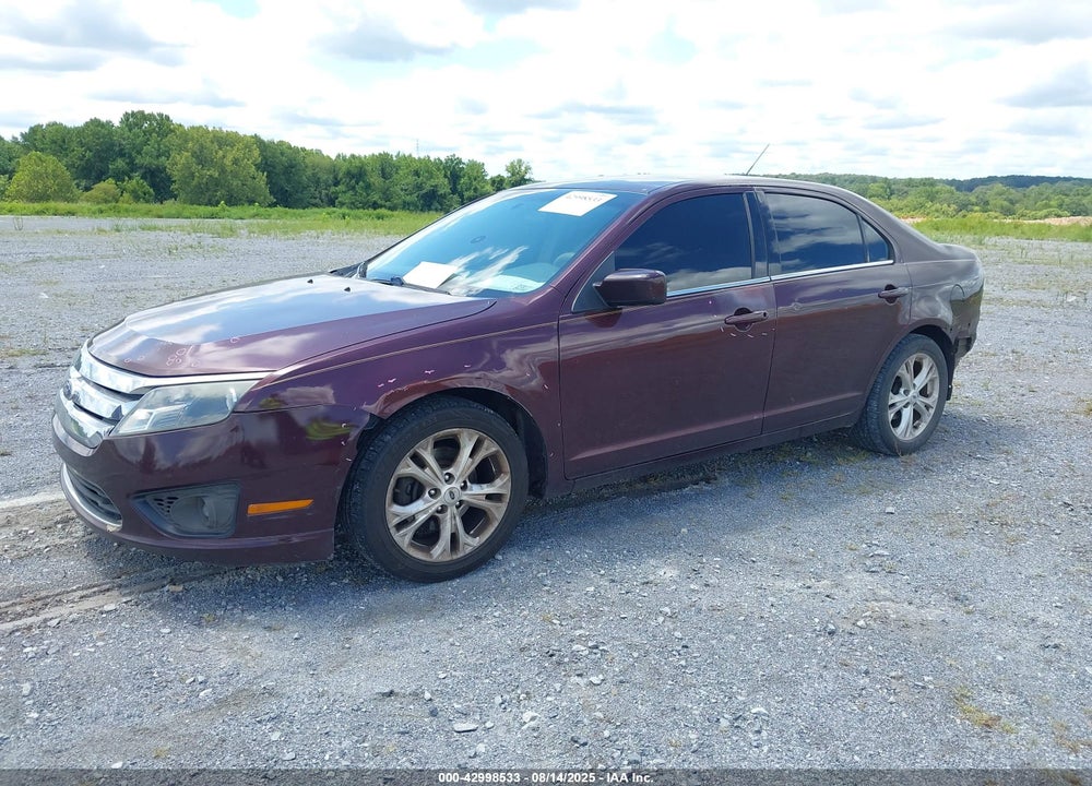 2012 FORD FUSION VIN: 3FAHP0HA3CR249530
