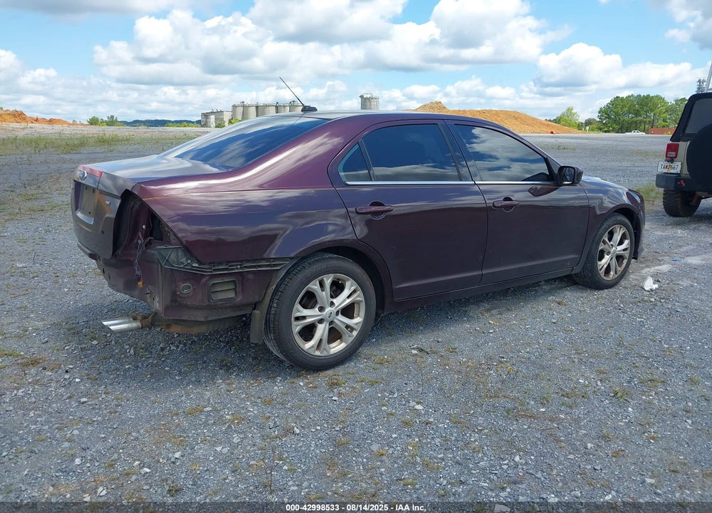 2012 FORD FUSION VIN: 3FAHP0HA3CR249530