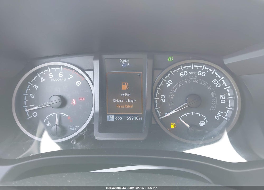 2019 TOYOTA TACOMA TRD PRO VIN: 5TFCZ5AN6KX184090