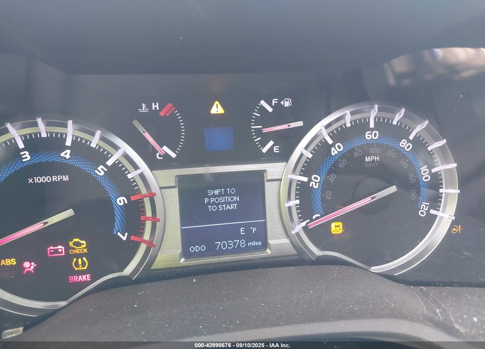 2019 TOYOTA 4RUNNER LIMITED VIN: JTEZU5JR5K5204591