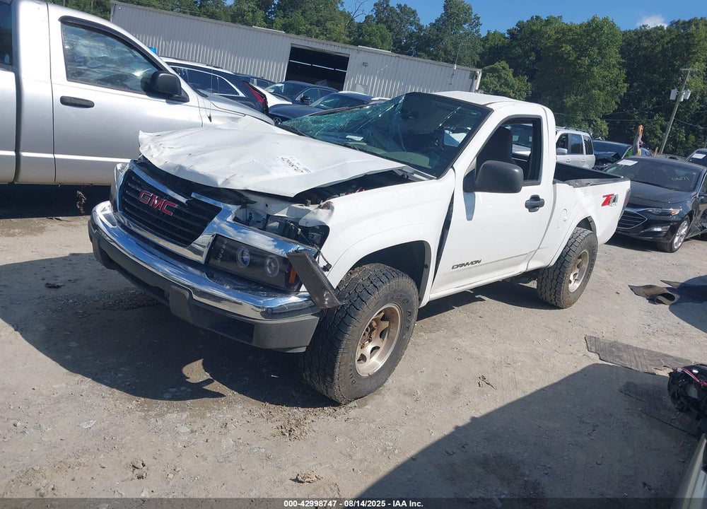 2005 GMC CANYON SL VIN: 1GTDT146358243341