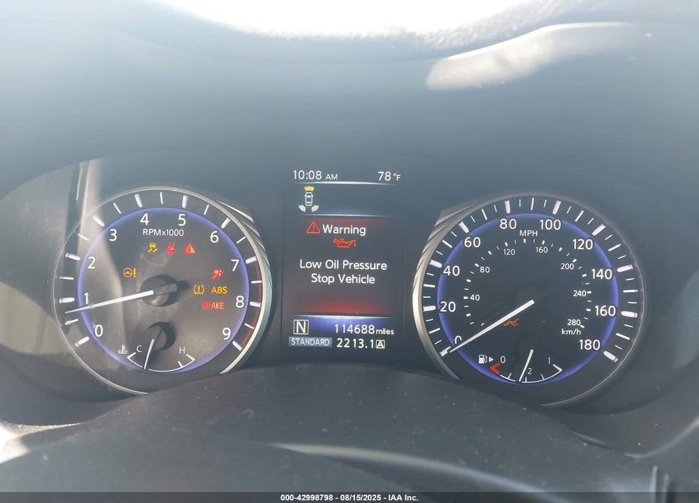 2016 INFINITI Q50 VIN: JN1EV7AP6GM304967