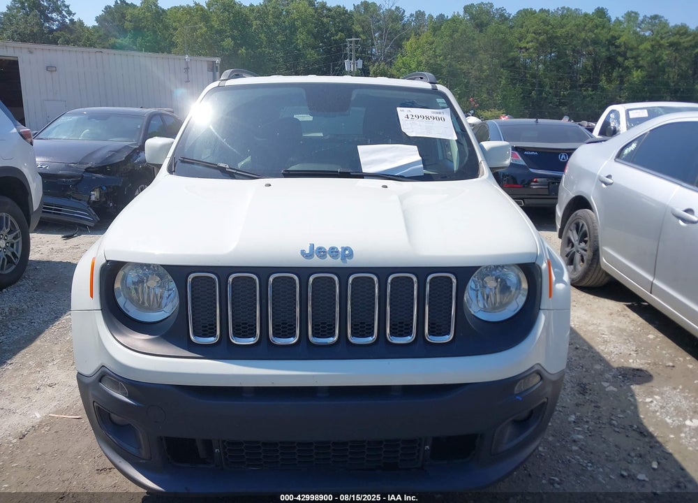2018 JEEP RENEGADE LATITUDE FWD VIN: ZACCJABB0JPH75926