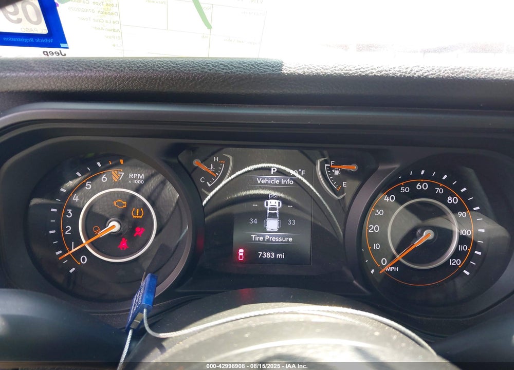 2024 JEEP GLADIATOR VIN: 1C6HJTAG8RL127143
