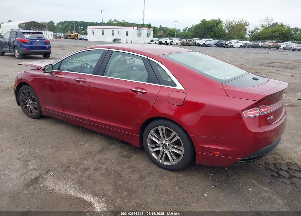 2013 LINCOLN MKZ VIN: 3LN6L2G93DR814260