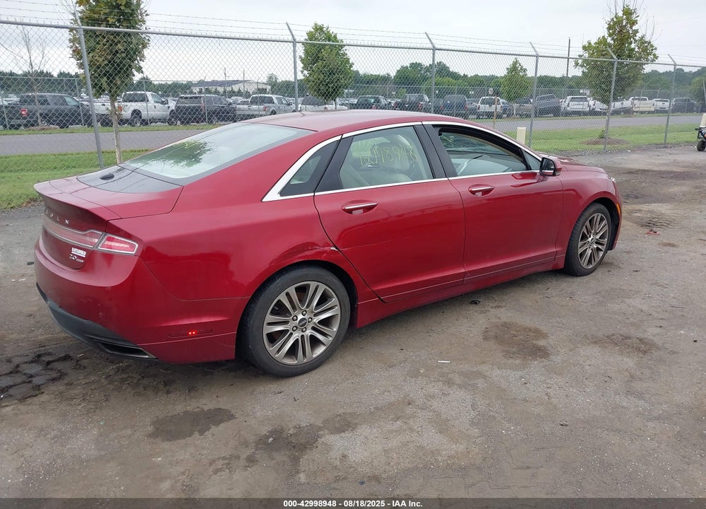 2013 LINCOLN MKZ VIN: 3LN6L2G93DR814260