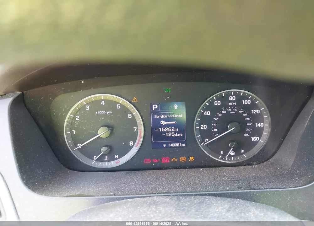 2015 HYUNDAI SONATA SE VIN: 5NPE24AF4FH237094