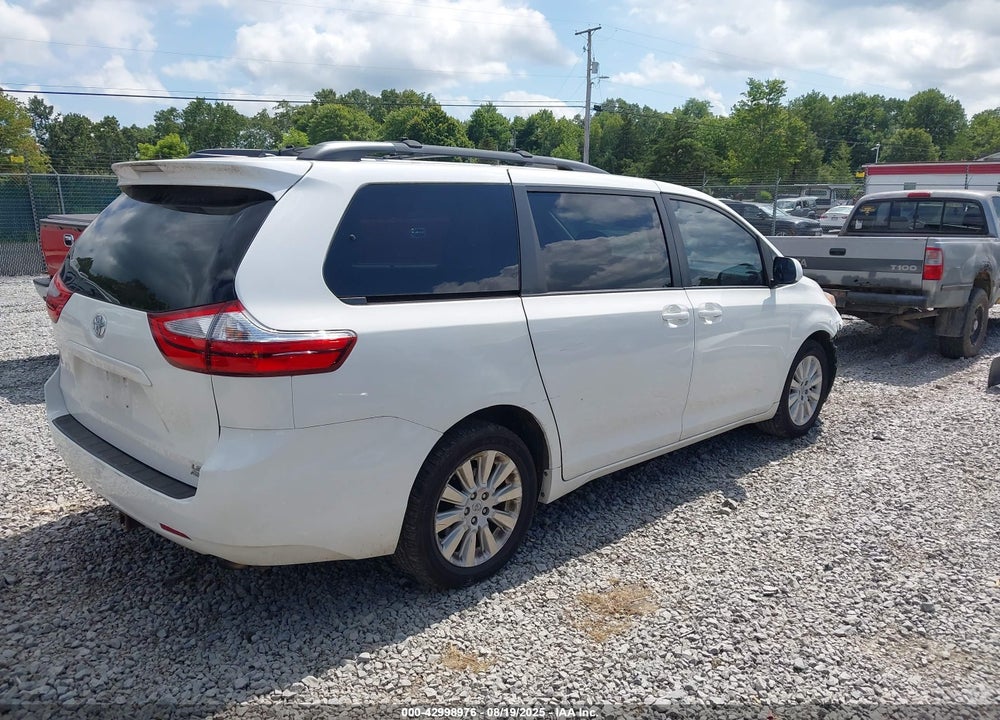 2015 TOYOTA SIENNA LE 7 PASSENGER VIN: 5TDJK3DC7FS125121