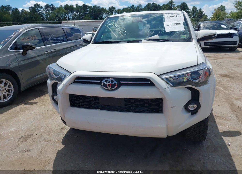 2022 TOYOTA 4RUNNER VIN: JTENU5JR0N6048666