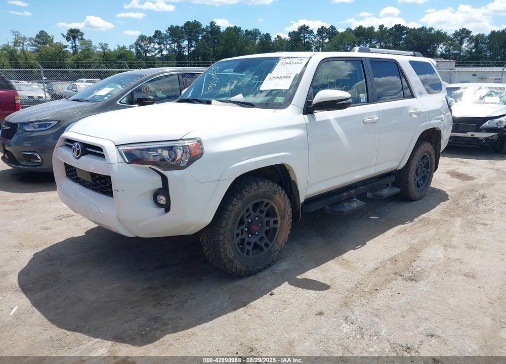 2022 TOYOTA 4RUNNER VIN: JTENU5JR0N6048666
